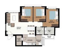 Blk 126B Eastdelta @ Canberra (Sembawang), HDB 4 Rooms #559957421